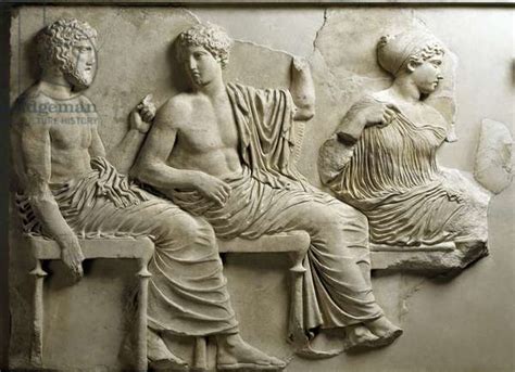 Greek Art “ Poseidon Apollo And Artemis ” Poseidon Apollo Artemis Marble Relief From