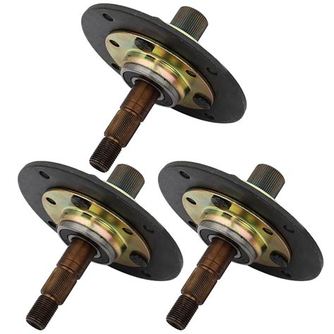 Pack Of 3 ECCPP Spindle Assembly Lawn Mower Spindles Replaces For MTD