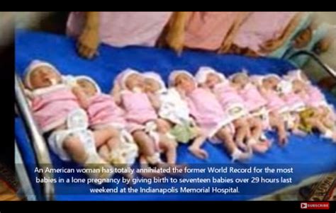Mother Deliver Seventeen Children At Once For World Record Attracttour