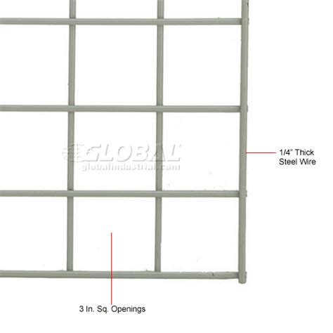 Global Industrial™ Wire Mesh Deck 48w X 36d