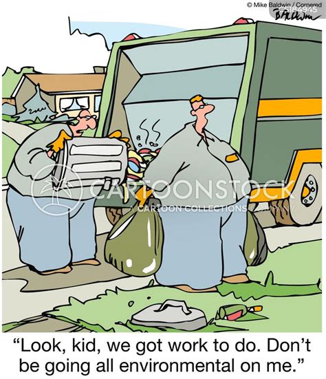 Garbage Man Cartoons And Comics Funny Pictures From Cartoonstock