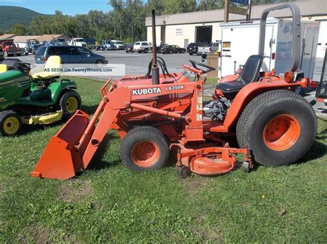 Kubota B2150 Compact Tractor With Front Loader And 60 Mower Deck