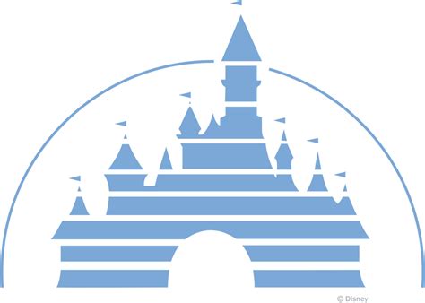 Download Transparent Disney Castle Logo Png - Disney Castle Logo png image