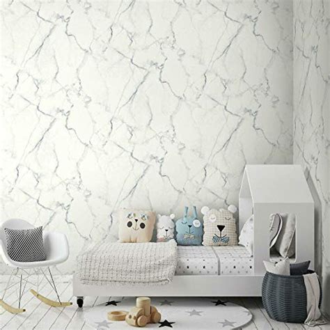 Roommates Rmk10839wp Carrara White Marble Peel And Stick