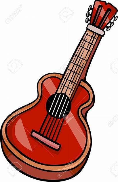 Instruments Instrument Musical Clipart Clip Cartoon Guitare