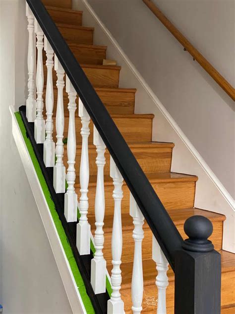 Painted Stair Railings Saved By Scottie