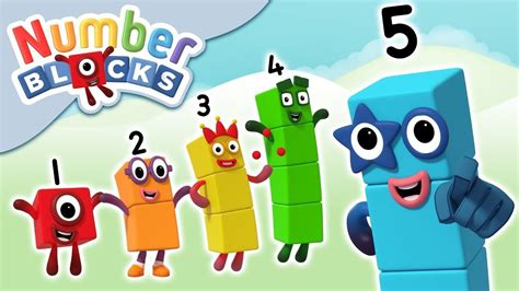 Numberblocks Count To 5 Learn To Count Simple Math Basic Math