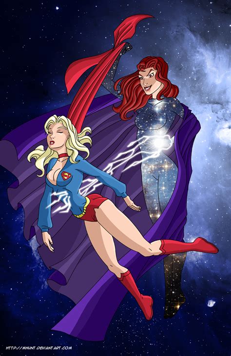 Blackstarr Defeats Supergirl By Mhunt On DeviantArt