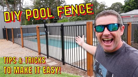 Pool Fence Diy Installation Video Jame Mckenna