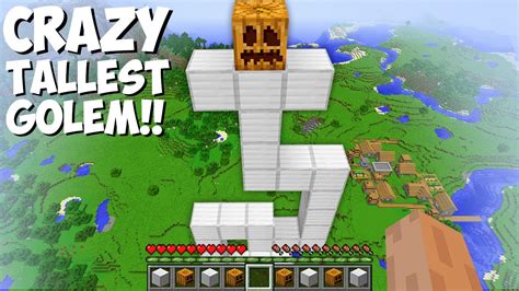 What Happens If You Spawn The Cursed Tallest Iron Golem In Minecraft Maze Super Iron Golem