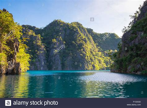 Kayangan Lake Coron Island Palawan Philippines Stock Photo Alamy