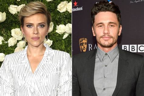 Scarlett Johansson Calls Out James Franco At Womens March ‘i Want My Pin Back — People