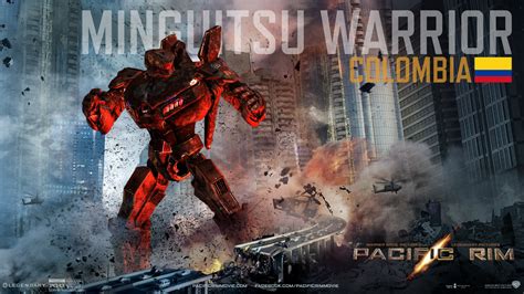 Minguitsu Warrior Jeager Colombiano Pacific Rim Movie Pacific Rim Kaiju Pacific Rim Jaeger