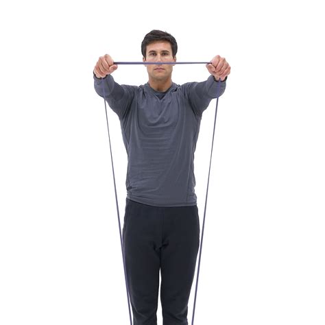 Band Front Raise Rear Fly Row Combo Exercise Videos And Guides