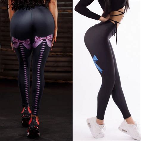 2020 Sexy Women Hot Yoga Pants Sport Leggings Purple Fitness Gym
