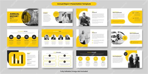 Premium Vector Corporate Business Powerpoint Presentation Slide