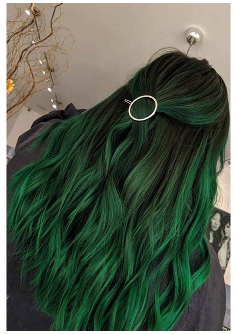 63 Offbeat Green Hair Color Ideas Green Hair Dye Kits To ‘go Green