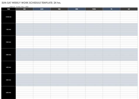 2 Week Schedule Template Calendar Template Printable