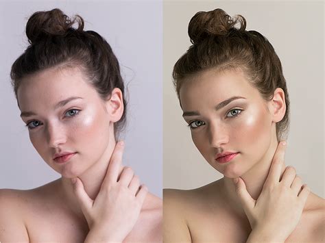 Before After Retouching Study On Behance