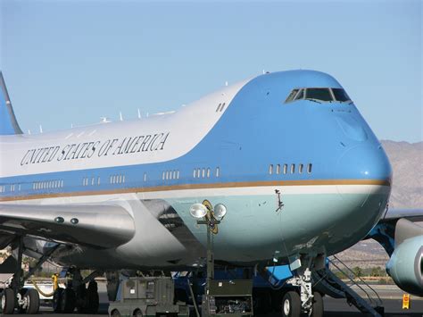 Air Force One Boeing 747 Air Force One In Palm Springs Flickr