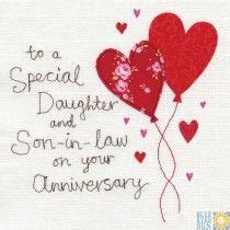Download happy anniversary son and daughter in law cake, wishes, and cards. A Daughter and Son-In-Law Anniversary Card | cards ...