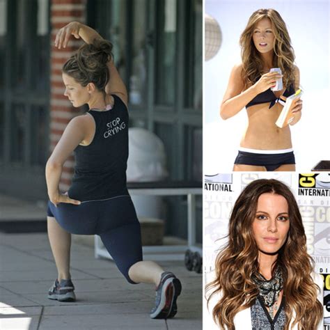 Kate Beckinsales Workout And Diet Popsugar Fitness
