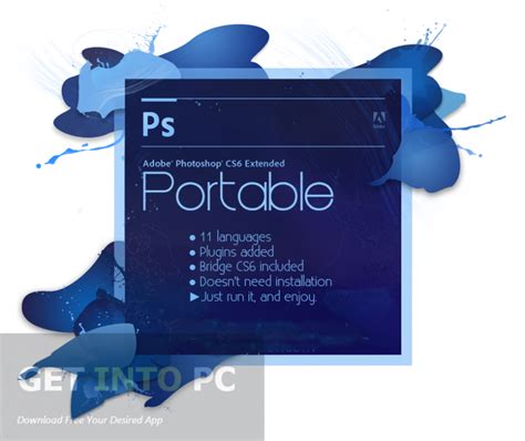 Adobe Photoshop Portable Cs6 Free Download Get Into Pc
