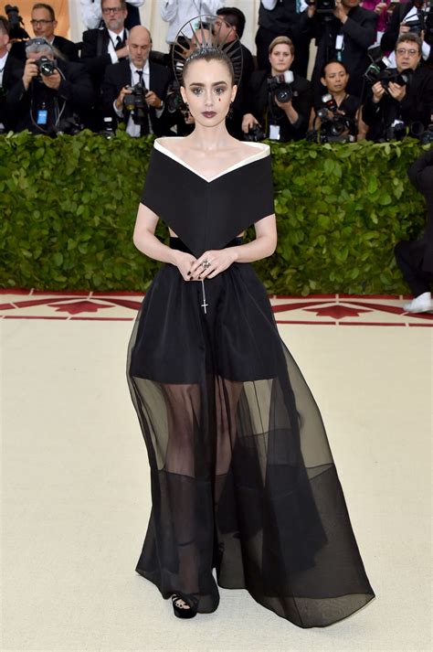 Lily Collins Met Gala 2018