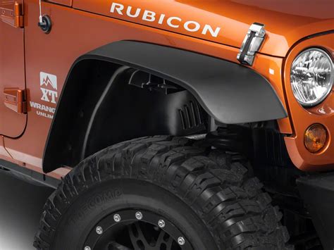 Rugged Ridge Jeep Wrangler At Flat Fender Flares W Liners 1162011