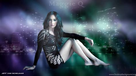 Maggie Q Wallpapers By Jeffery10 On Deviantart Desktop Background