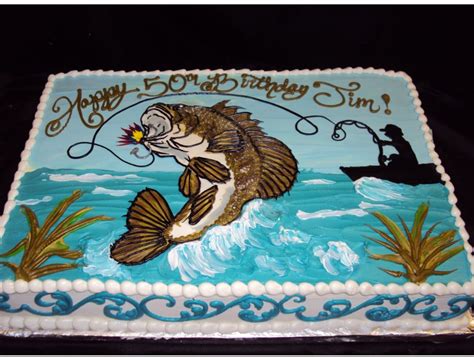 Fish Cake Birthday Birthday Cakes For Men Birthday Party Birthday
