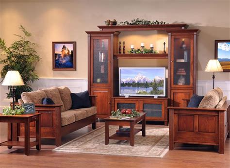Browse living room decorating ideas and furniture layouts. Living Room Rivals - Wall Units vs. TV Stands - TIMBER TO ...