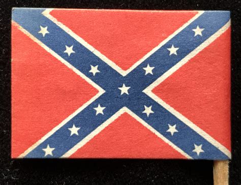 20x Vintage Antique Small Confederate Flags Gettysburg Museum