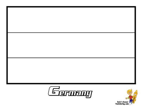 German Flag Coloring Page You Have All 195 International Flags To