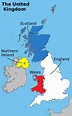 Reino Unido Paises : El mapa político de Reino Unido - Países que lo ...