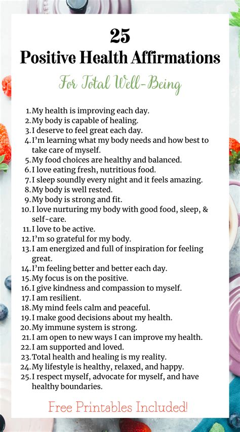 Healing Affirmations Daily Positive Affirmations Morning Affirmations