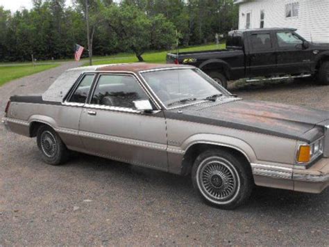 Purchase Used 1981 Mercury Cougar Xr 7 Sedan 2 Door 42l In Butternut