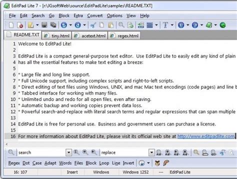 Free Text Editor Software For Windows