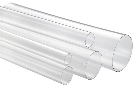 Round Clear Plastic Tubes Clear Tubes Petg Tubes Sinclair And Rush Uk