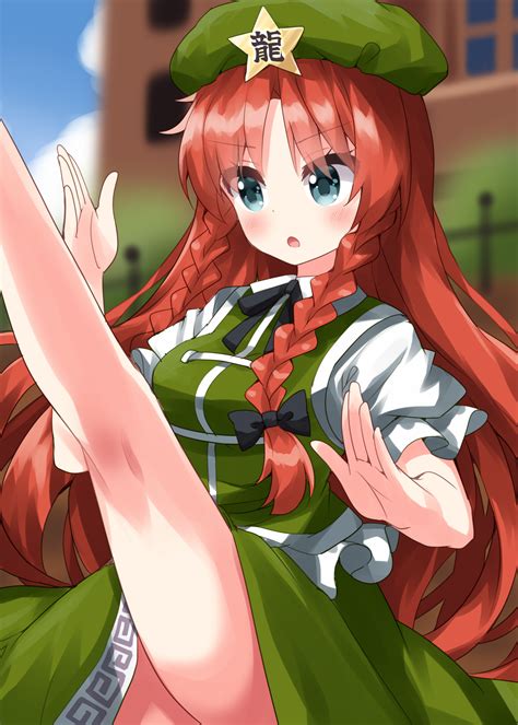 Hong Meiling Touhou Drawn By Ruu Tksymkw Danbooru