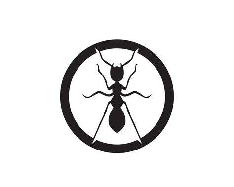 Ant Logo Template Vector Illustration Design 578345 Vector Art At Vecteezy