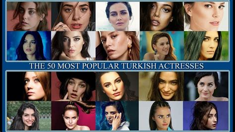 The 50 Most Popular Turkish Actresses 2019