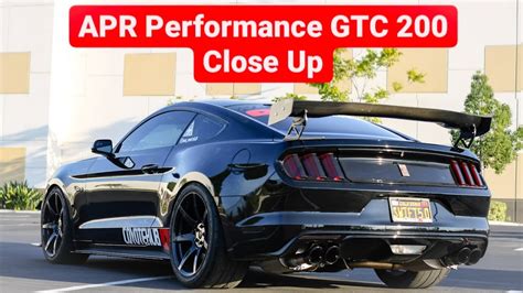 Apr Carbon Fiber Wing On Mustang Gt Gtc 200 Review Specs Install