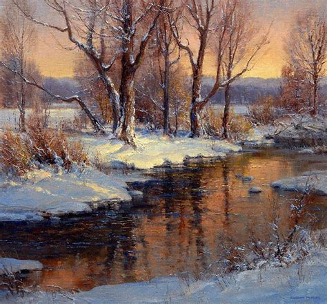 147 Best Painting Winter Scenes Images On Pinterest