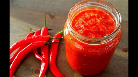 How To Make Red Chilli Sauce At Home Youtube