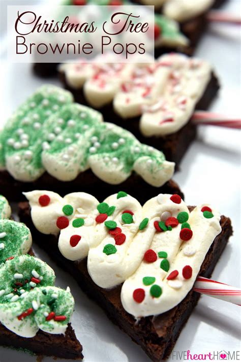 These easy chewy christmas brownie trees are easy to make and add a festive touch to your holiday table! 30+ Best Christmas Cookie Ideas