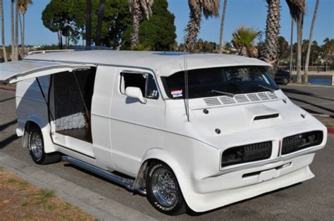 1976 Dodge A 100 Van Custom Van Hot Rod Chopped Top For Sale