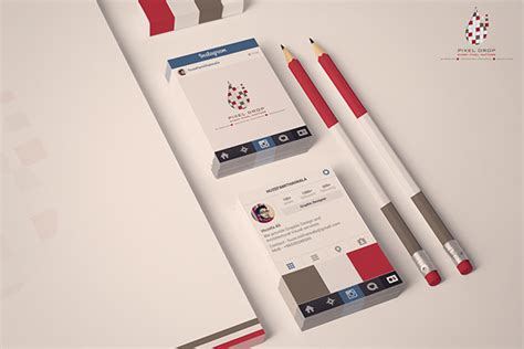 Customize your free business cards in seconds. Instagram inspired Business Card on Behance