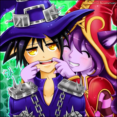 Lol Smile For Me Lulu X Veigar By Luasentinel On Deviantart
