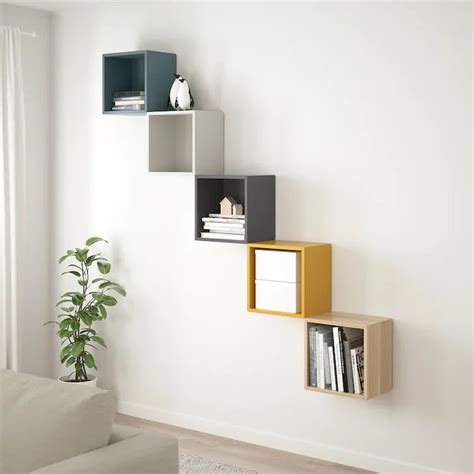 Wall Mounted Bookcase Ikea Bookshelf Camp